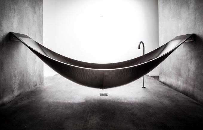 bañeras en color negro