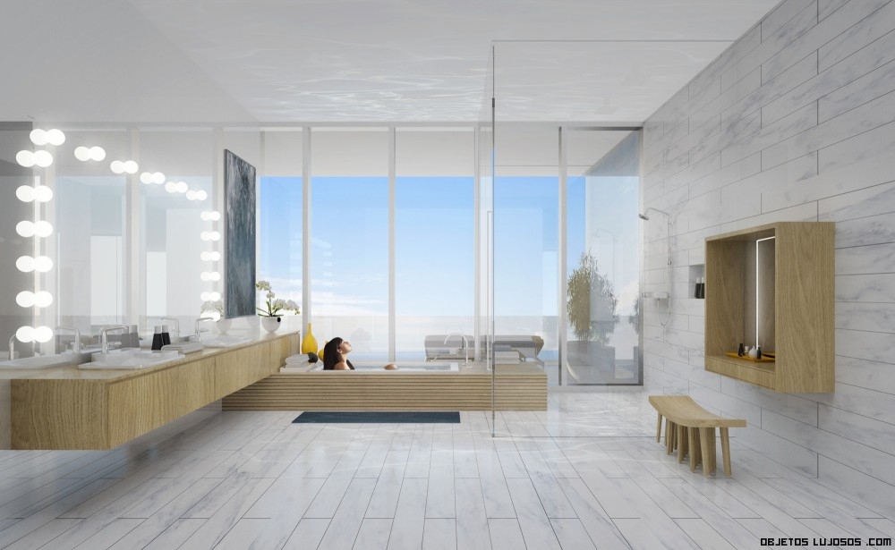 baños minimalistas de lujo