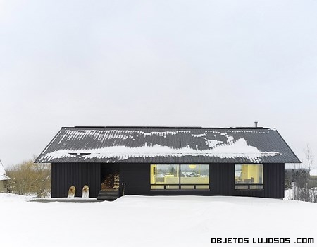 casas de lujo en la nieve