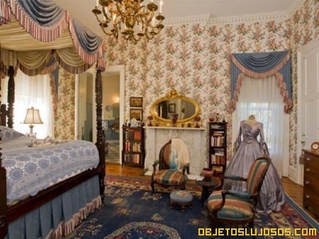 Dormitorio-de-lujo-en-mansion-de-Estados-Unidos