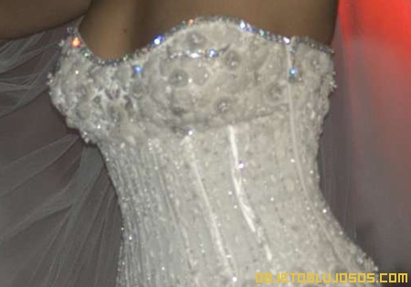 Vestido de novia con diamantes 2