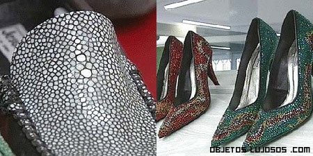 zapatos de lujo con cristales Swarovski